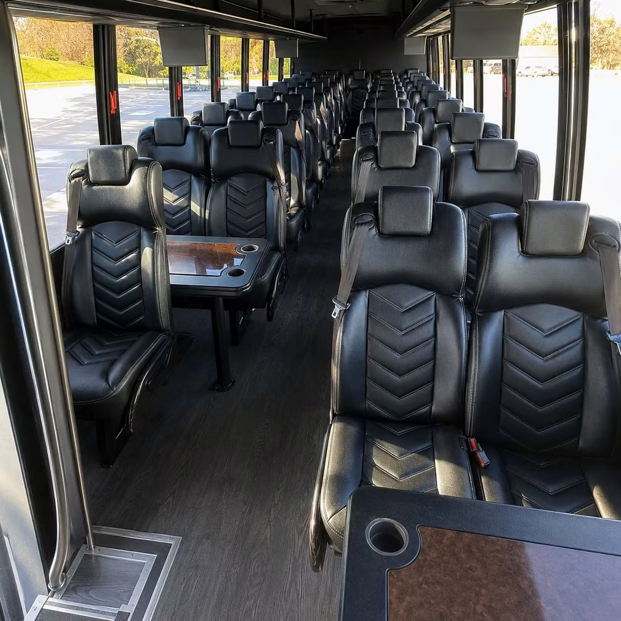 30 passenger minibus interior