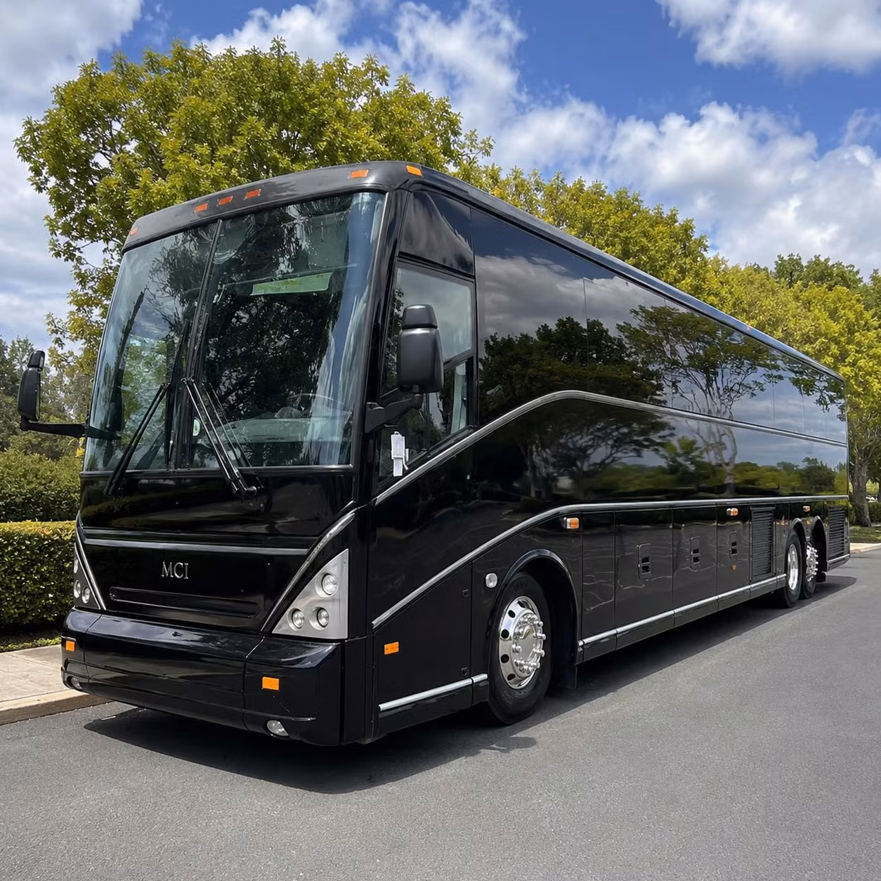 56 passenger charter bus